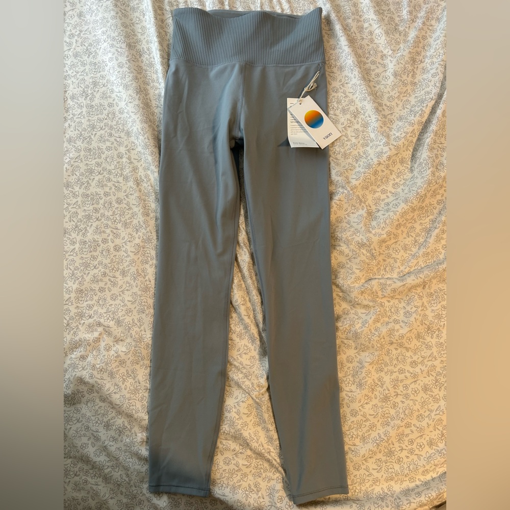 Vuori Grey Performance Leggings